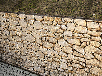 Preço em Portugal de m³ de Muro de contenção de alvenaria de pedra. Gerador  de preços para construção civil. CYPE Ingenieros, S.A.