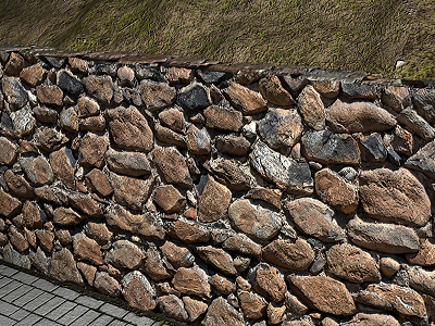 Muro de Pedra Bruta - Estância Pedras